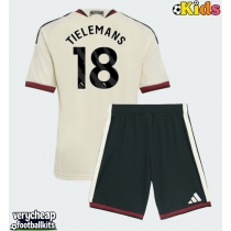 Manchester United Youri Tielemans #18 Replica Third Minikit 2026-27 Short Sleeve (+ pants)